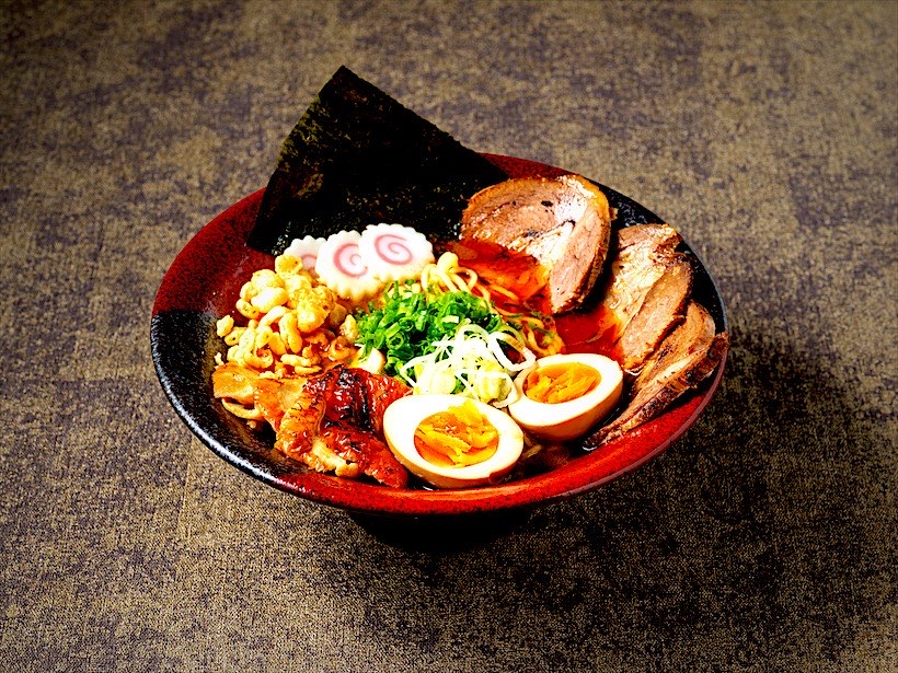 ハラールの醤油ラーメン